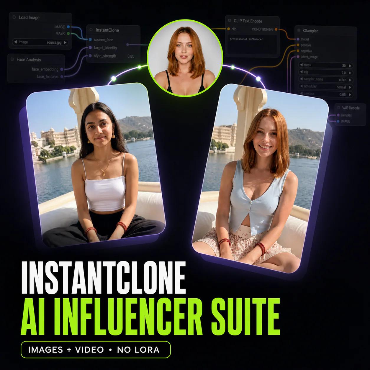 InstantClone AI Influencer Suite
