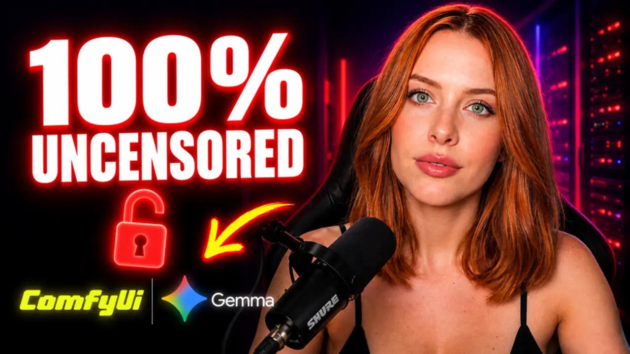 Uncensored Gemma 4 in ComfyUI: An Ollama Workflow Guide